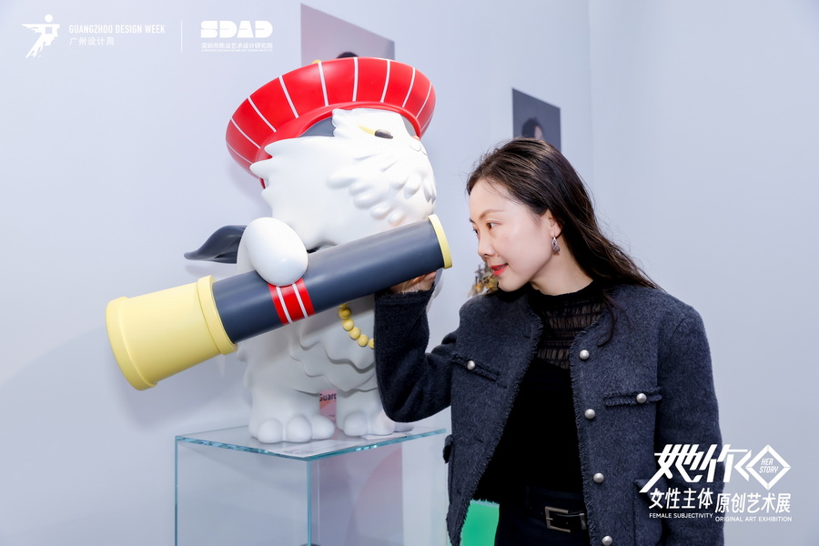 段文娟受邀參加 “她作” 藝術展，讓女性魅力借藝術綻華彩